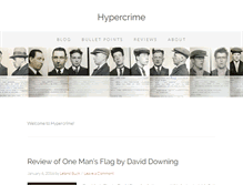 Tablet Screenshot of hypercrime.com
